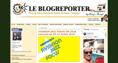 Desktop Screenshot of leblogreporter.com